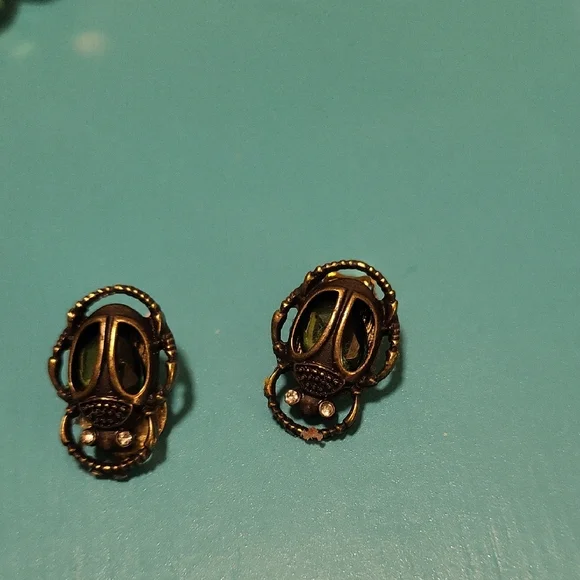 Heidi Daus "Love Bug" Crystal Iridescent Beaded Necklace Set - Picture 5 of 11